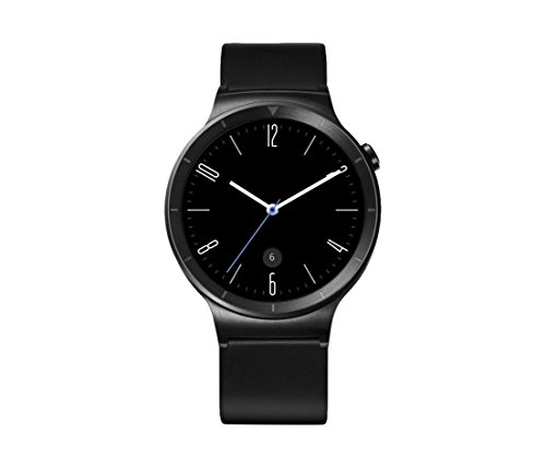 Huawei Watch Active - Smartwatch Android (pantalla 1.4", 4 GB, 512 MB RAM), correa de cuero, color negro