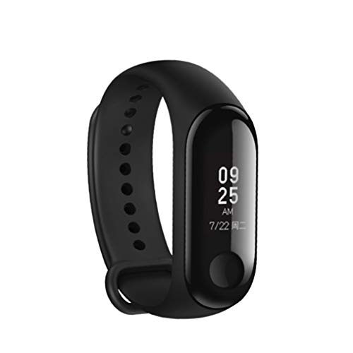 Xiaomi Mi Band 3 Smart Pulsera Fitness Tracker Pulsómetro sofortnachr vacío recibas Alarma Resistente al Agua 5 ATM OLED Pantalla táctil Previsión meteorológica 3
