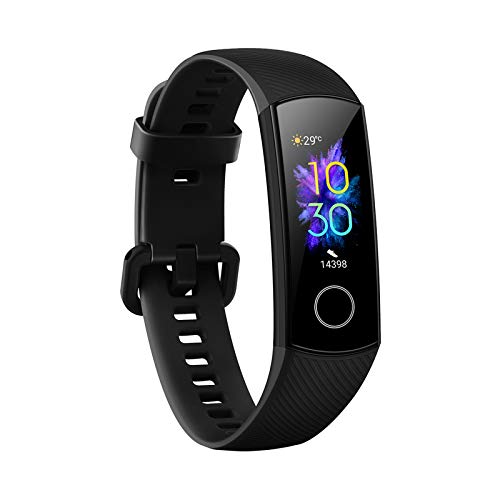 Honor Band 5 Reloj Inteligente 0.95 Pulgadas AMOLED Bluetooth 4.2 5ATM Impermeable (Negro)