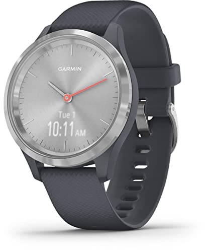 Garmin Vívomove 3S Sport - Reloj inteligente, color plata y grafito