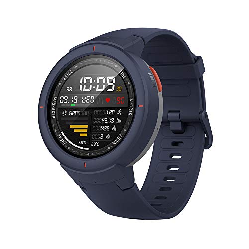 Xiaomi Amazfit Verge color Azul - Bluetooth 4.0 - Smartwatch Fitness - Reloj Deportivo GPS - Sensor de Frecuencia Cardíaca iOS y Android