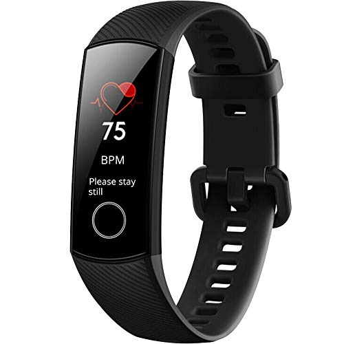 Honor Band 5 Reloj Deportivo Inteligente/Pulsera con Monitor de Ritmo cardíaco en Tiempo Real, Pantalla AMOLED de 0,95 Pulgadas, Resistente al Agua 5 ATM, monitoreo del sueño