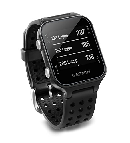 Garmin Approach S20 - Reloj de golf con GPS, Negro (Black)