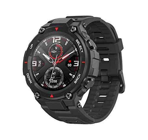 Xiaomi Amazfit T-Rex Reloj Inteligente Negro AMOLED 3,3 cm (1.3") GPS (satélite) - Amazfit W1919OV5N, 3,3 cm (1.3"), AMOLED, Pantalla táctil, GPS (satélite), 58 g, Negro