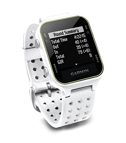 Garmin Approach S20 - Reloj de golf con GPS, Blanco (White)