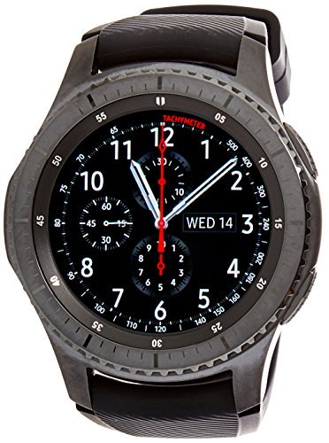 Samsung Gear S3 Frontier - Reloj Inteligente, Color Gris Oscuro (Importado) [Versión importada: Podría presentar Problemas de compatibilidad]
