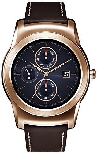 LG W150 1.3" P-OLED Oro Reloj Inteligente - Relojes Inteligentes (3,3 cm (1.3"), P-OLED, Pantalla táctil, 36 h, 64 g, Oro)