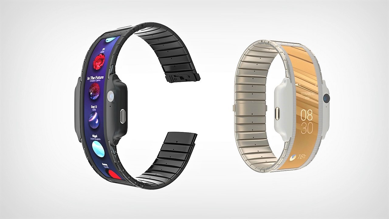 Nubia Alpha, un smartphone con pantalla flexible que se enrolla en la muñeca como si fuera un smartwatch