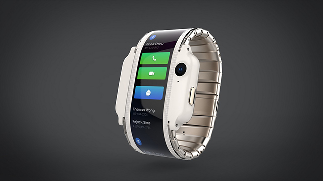 Nubia Alpha, un smartphone con pantalla flexible que se enrolla en la muñeca como si fuera un smartwatch